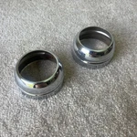 2006 2017 Harley Davidson Dyna Oem 49MM Chrome Fork Seal Covers 46611-06. Fixed Price $29.99.