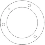 Honda 15491-286-000 Oil Filter Cover Gasket. Fixed Price $15.95.