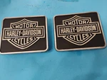 Harley Davidson Nos Shovelhead Saddlebag Badges Part # 90951-79. Fixed Price $149.99.
