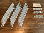 Montgomery Wards Benelli 125 & 175 Rear Wheel Spoke Nipple Set Alpina *nos*. Fixed Price $79.99.