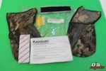Nos Kawasaki Oem Mossy Handguard Covers Atv K99994-550M. Fixed Price $12.95.