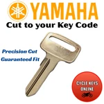 Yamaha Motorcycle Keys RD400 QT50 Riva Cut Codes 3301-3350. Fixed Price $9.95.