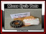 Vtg Nos 1982 Honda CR250R Transmission Countershaft 3RD Gear #23451-KA4-700. Fixed Price $142.50.