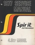 1977 Arctic Cat Spirit Outboard 4.5 Hp Service Manual P/n 0153-103 (655). Fixed Price $27.48.