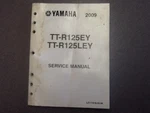 Yamaha Oem Service Manual 2009 TT-R125EY/LEY LIT-11616-22-26. Fixed Price $35.00.