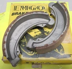 Nos Emgo Rear Brake Shoe Set Fits : Honda 78-81 CB400T 82-86 CB450 92-39111. Fixed Price $19.98.