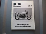 Used Kawasaki ZR-7 1999-2000 Genuine Owners Service Manual 99924-1248-01. Fixed Price $29.93.