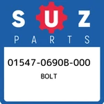 01547-0690B-000 Suzuki Bolt 015470690B000, New Genuine Oem Part. Fixed Price $28.50.