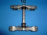 Honda 1985 CR250 Triple Clamp #53200-KA4-730, #53230-KA3-830. Fixed Price $27.99.