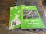 Kawasaki Manuals. 1987 KX125-E2. Part # 99920-1389-01 & 99920-1367-01. Fixed Price $50.00.