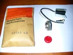 1949-69 60-74 Harley Davidson 68563-60 Oem Pilot Light High Beam Socket Wiring. Fixed Price $17.95.