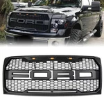2009-2014 Ford F150 F-150 Front Bumper Grille Hood Raptor Style Black. Fixed Price $84.99.
