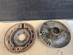 Harley Panhead Fl Shovelhead Front Drum Brake Plate 44139-49, 44110-48. Fixed Price $249.99.