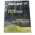 2020 Can-am Defender Shop Manual Supplement/ Part# 219101028. Fixed Price $22.99.