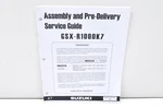 Oem Suzuki 99505-01077-03E GSX-R1000K7 S/u Service Manual Nos. Fixed Price $42.49.