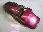 Oem 1983 1986 Honda VT500C Shadow Rear Fender 80100-MF5-000ZA ( Wineberry ). Fixed Price $32.95.