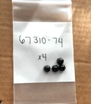 Harley 67310-74 Acorn Nut *qty 4* Nos. Fixed Price $10.00.