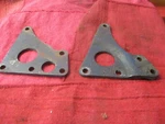 Triumph 650 750 Rear Motor Mounts 1971 1974 013826. Fixed Price $49.00.