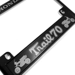 License Plate Frame For Honda Trail CT70 Motorcycle. Fixed Price $24.99.