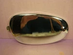 Vtg Nos Benelli Cobra Side Cover Chrome 125CC Scrambler Genuine Factory Part. Fixed Price $47.50.