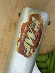1992 Honda CR80R H21053) Exhaust Silencer Muffler Pipe. Fixed Price $100.00.