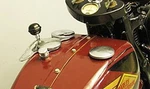 Vl Harley & Oil Tank Cap With Leather Gasket 1935 - 1936 45 Motorcycles. Fixed Price $78.00.