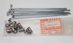 Oem Genuine 1971 1972 Kawasaki F8 Spokes+nipples Outer Front Wheel 41028-049. Fixed Price $22.80.