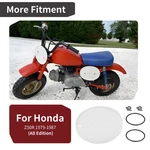 White Front Number Plate 64113-116-690ZD For Honda Z50R 1979-1987 W/ Clips Bands. Fixed Price $39.99.