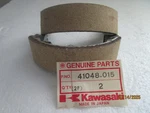 Nos Kawasaki 1974-81 KX125 75-76 KT250 Oem Brake Shoes PN:41048-015. Fixed Price $22.99.
