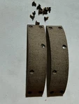 Harley Sportster Superior 41848-64 Front Brake Shoe Lining Pad Kit 1964-72. Fixed Price $19.95.