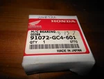 Nos Oem Honda CR80R Bearing 6202-SH # 91072-GC4-601. Fixed Price $15.85.