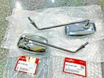 Honda CA77 CA95 CB160 CB92 C50 C70 CB72 CB77 CL72 CL77 L/r Mirror New Genuine. Fixed Price $59.99.