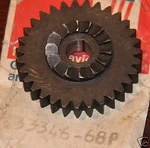 Harley Aermacchi 33346-68P Starter Crank Gear 125 90. Fixed Price $9.00.