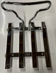 Harley Davidson Channel Luggage Rack With Backrest Support 53405-87B. Fixed Price $150.00.