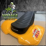 New 1970-71 Honda US90 Seat Cover Oem Exact Heat Pressed Nos Repro. Fixed Price $125.00.