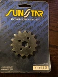 Nos Sunstar 15T Frt Sprocket Honda XR75 XL75 Z50R XR80R. Fixed Price $15.00.