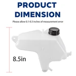11012-1084 For Kawasaki Ninja 650R Coolant Reservoir Tank W/ Cap 43078-0053 New. Fixed Price $39.99.