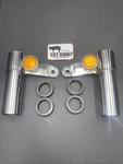 1970 Honda SL350 Motosport Chrome Front Fork Cover Ears Assembly 51602-310-000. Fixed Price $52.49.