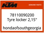 Ktm Oem Part 78110090200 Rim Lock 2,15". Fixed Price $25.40.