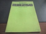 Suzuki Oem Owners Manual 1977 RM250 99011-41611. Fixed Price $86.95.