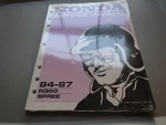 Nos Honda NQ50 Spree 1984-1987 Genuine Factory Owner's Manual 61GK803. Fixed Price $199.99.