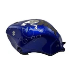 2006 2007 Suzuki GSXR600 GSXR750 Gas Tank Fuel Cell Reservoir Blue Dent Damaged. Fixed Price $179.00.