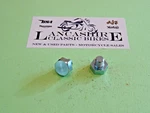 57-0361 Triumph Pre Unit T20 Petrol Gas Tank Knee Grip Mounting Plate Bolts T361. Fixed Price $5.64.