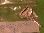 Yamaha Key Blank New M/s #811 Oem 90890-55921-00. Fixed Price $18.07.