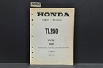 Vintage 1975 Honda TL250 Trials Parts Catalog Book Diagram Manual. Fixed Price $82.49.