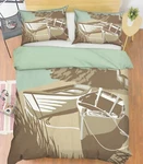 3D Seaside Fishing Boat 1429NA Bed Pillowcases Quilt Cover Duvet Steve Read Fay. Fixed Price $120.90.