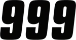 Factory Effex Number Stickers Fx Black 6" 08-90049. Fixed Price $7.12.