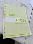 2002 Suzuki RM250 Owner's Service Shop Repair Manual 99011-37F52 -03A Read. Fixed Price $34.95.