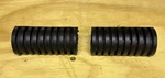 (QTY2) Nos 1970-73 Yamaha XS1, XS2, TX650 Cover, Footrest # 256-27413-00-00. Fixed Price $34.95.