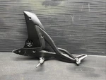2008 Kawasaki Ninja 650 Left Front Foot Peg Bracket Oem #124262. Fixed Price $80.00.